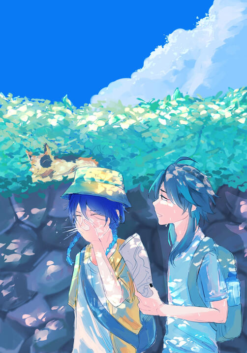 Xiaoven summer collab Xiaoven summer collab